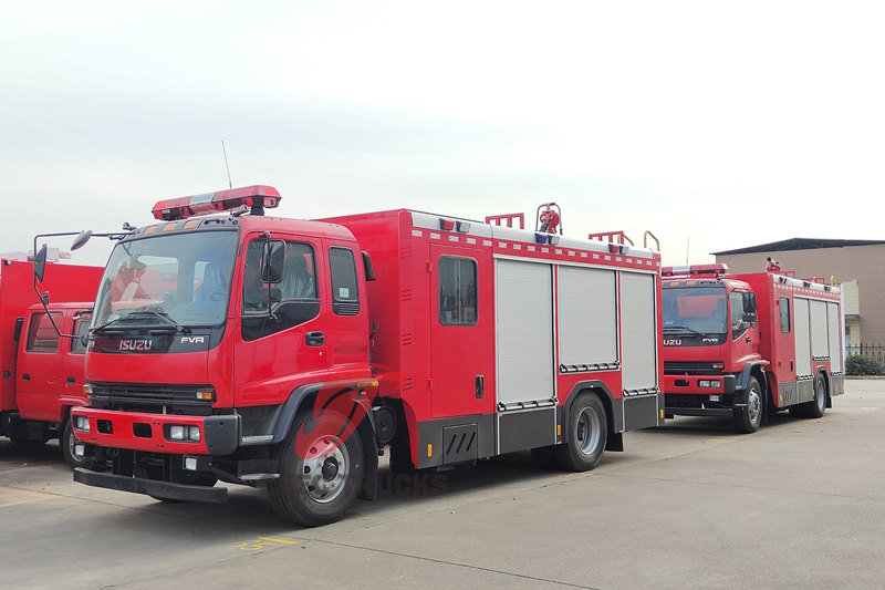 ISUZU 240hp FVR Fire Engine Export to Africa